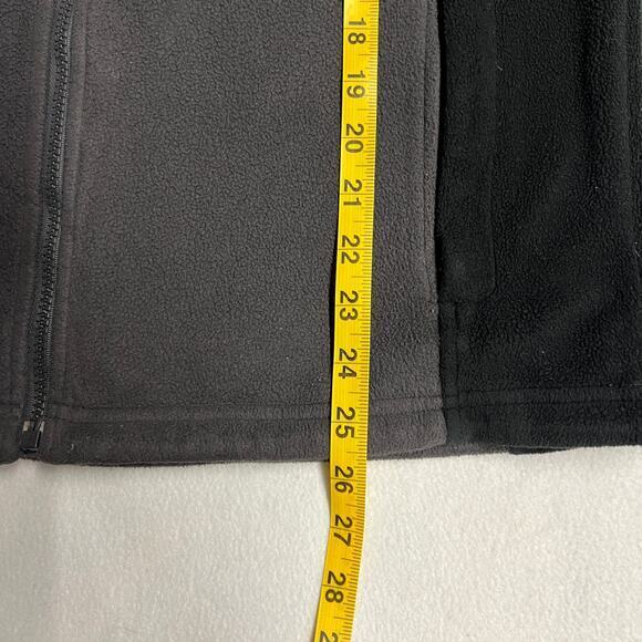 The North‎ Face Men's Size Small Grey/ Black Full Zip-Up Fleece Jacket - Picture 11 of 12